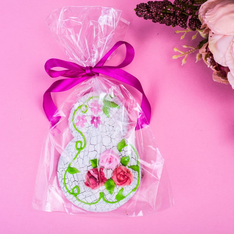 Morepack 6x9 Inches Clear Cellophane Bags 200 Pcs OPP Plastic Treat Bags with 200 Twist Ties for Gift Wrapping,Packaging Candies,Dessert,Bakery, Cookies, Chocolate,Party Favors - Image 4